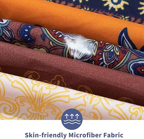 Miniatura 8 de HIGOGOGO Colchón futón colchón grueso de estilo japonés colchón de estilo bohemio a rayas colchón de campamento tumbona enrollada tapete de tatami