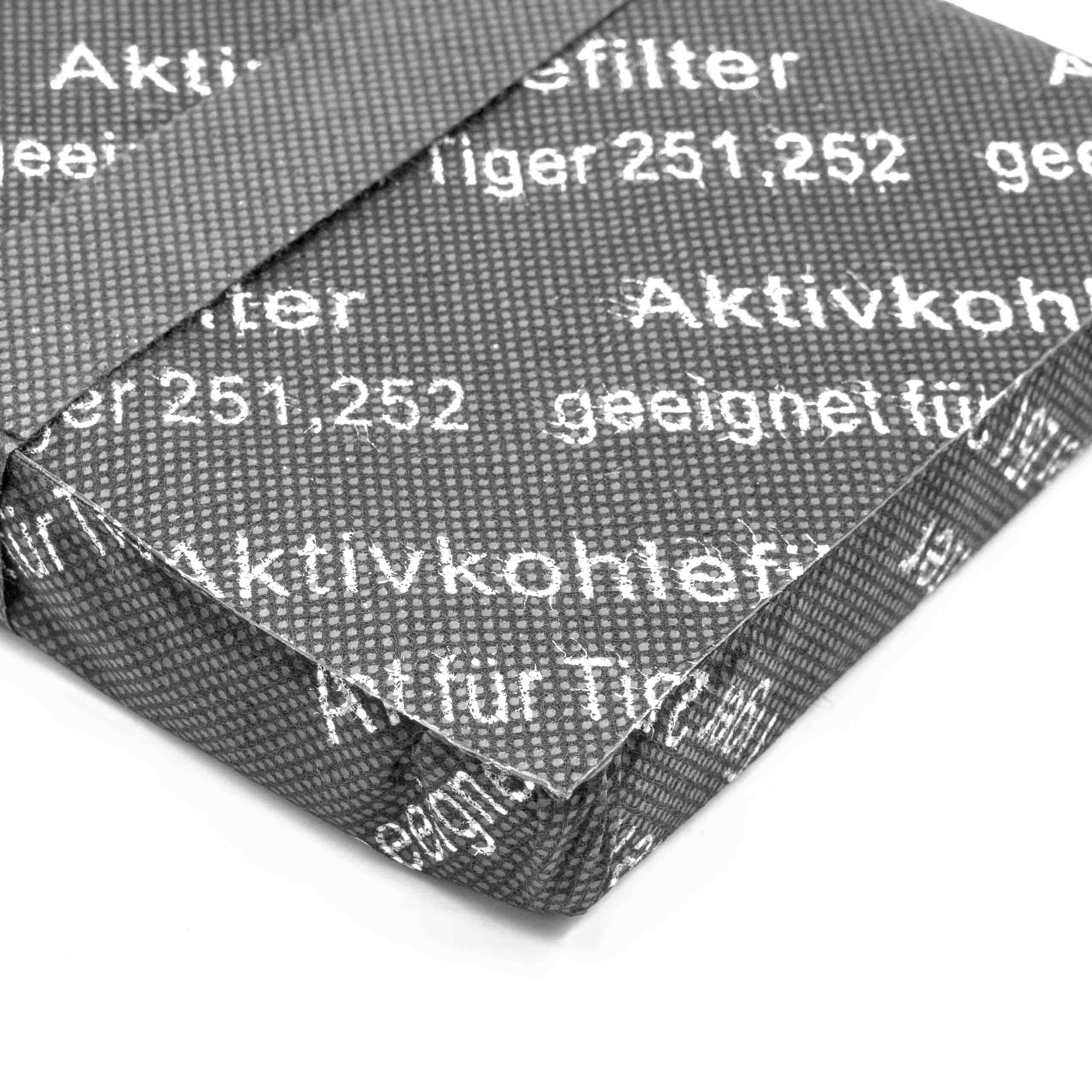Vhbw filtro ai carboni attivi compatibile con Zanker KRT290X - 942492111, KRT60B - 942492105