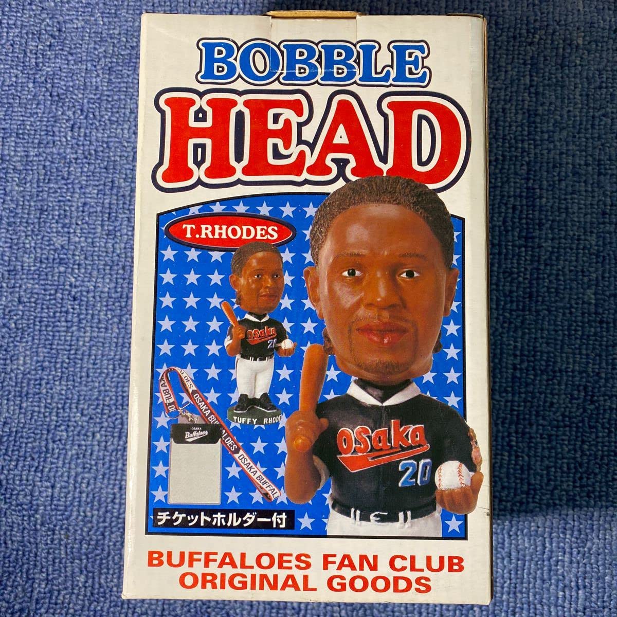 Amazon.co.jp: 大阪近鉄バファローズ タフィ.ローズ ボブルヘッド  
