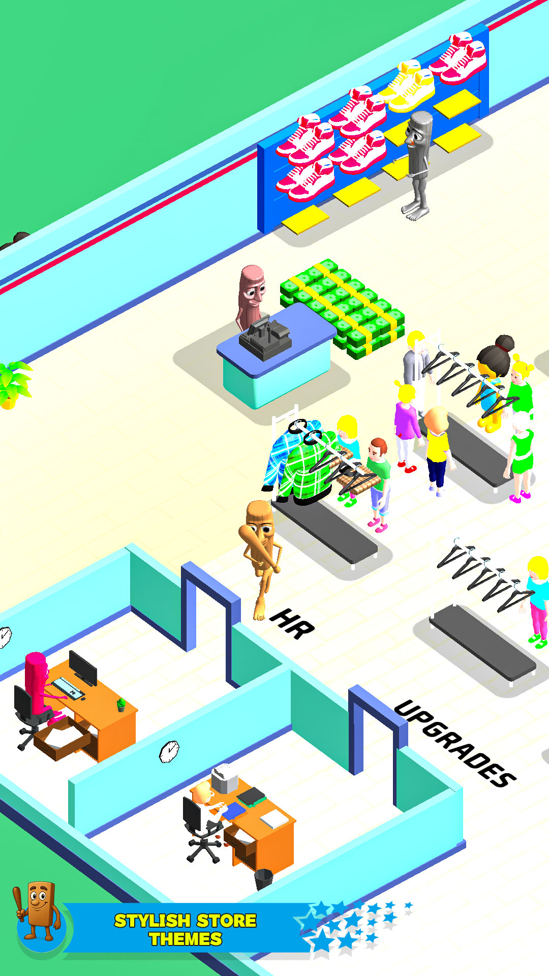 Idle Shef In Store Mall Tycoon Brainrot Rush 3D: Idle Outlet Store Simulator, Retail ...