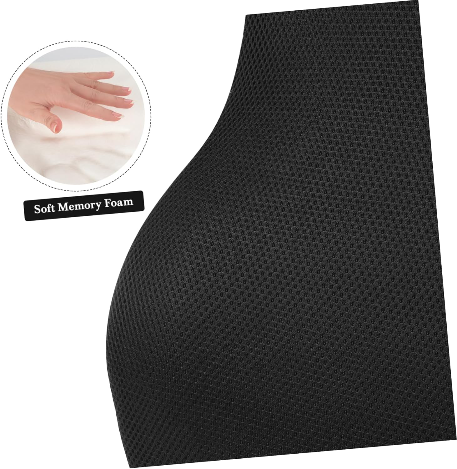 Ergonomic Back Support Pillow Car Lumbar Pillow Back Support for Office Chair Sciatica Pain Relief