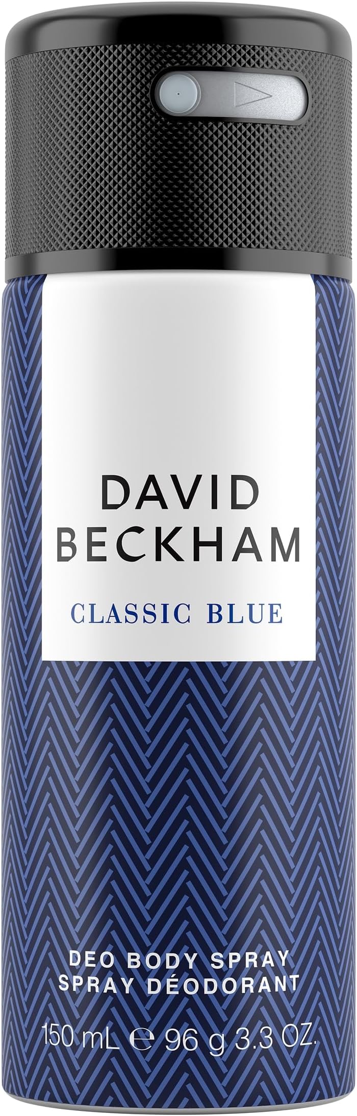 David Beckham Classic Blue Deodorant Body Spray For Him - Antiperspirant Spray, David Beckham Fragrance, Long Lasting Deodorant, Citrusy, Woody Scent - 150ml (3.3oz)