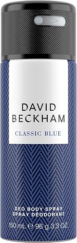 David Beckham Men's Classic Deodorant Blue Body Spray 150 ml