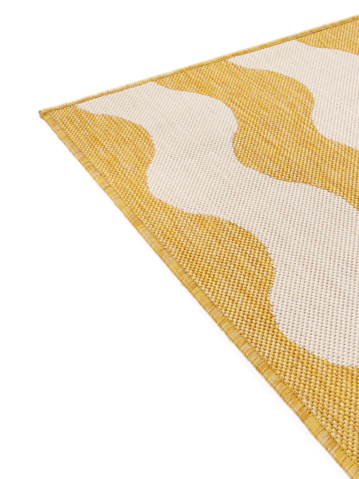 RugVista Mare Alfombra Interior y Exterior, Rectangular, 100 x 160 cm | Modernas, Pelo corto, Lavado a mano, Oeko-Tex 100, Resistente a los rayos UV, Cocina, Patio