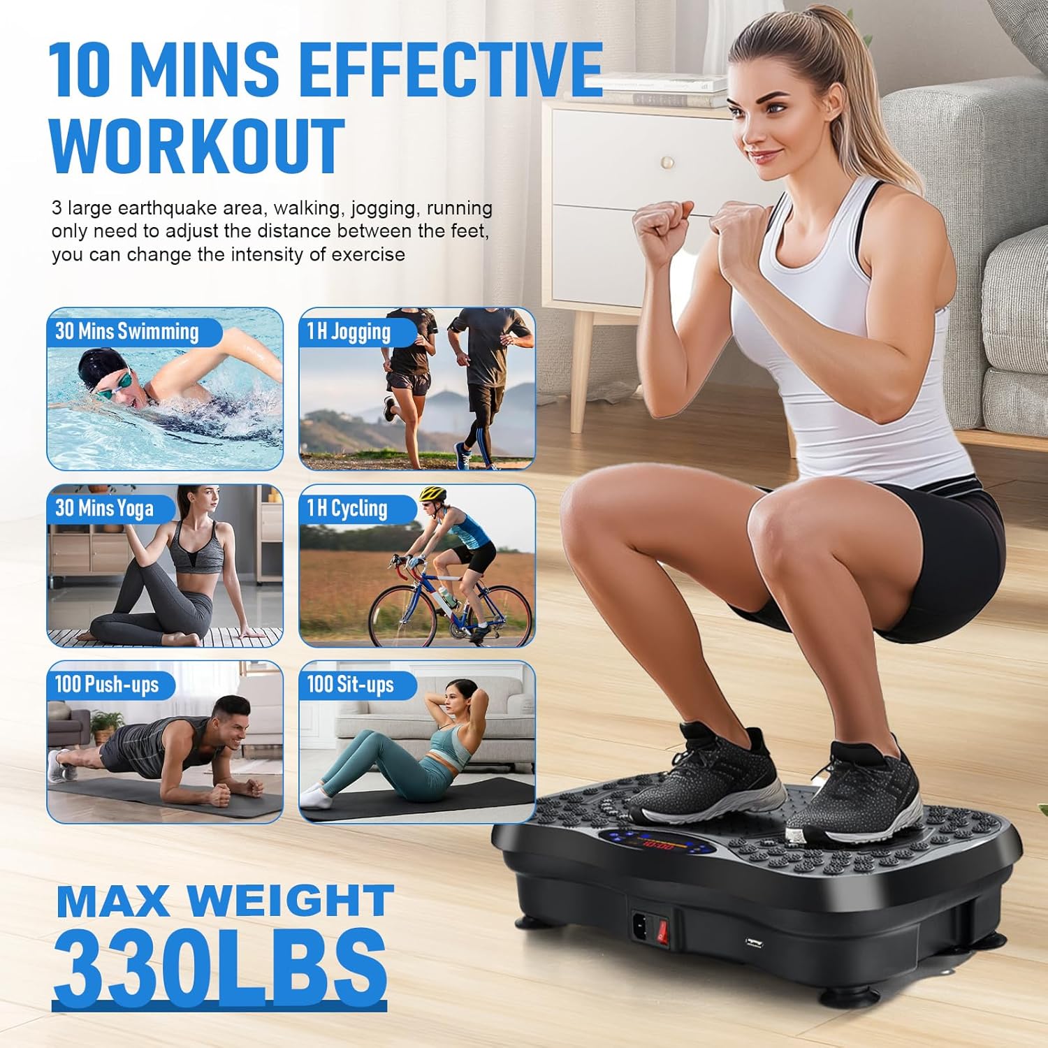 Transform Your Fitness: The Ultimate Vibration Plate for Home Workouts!