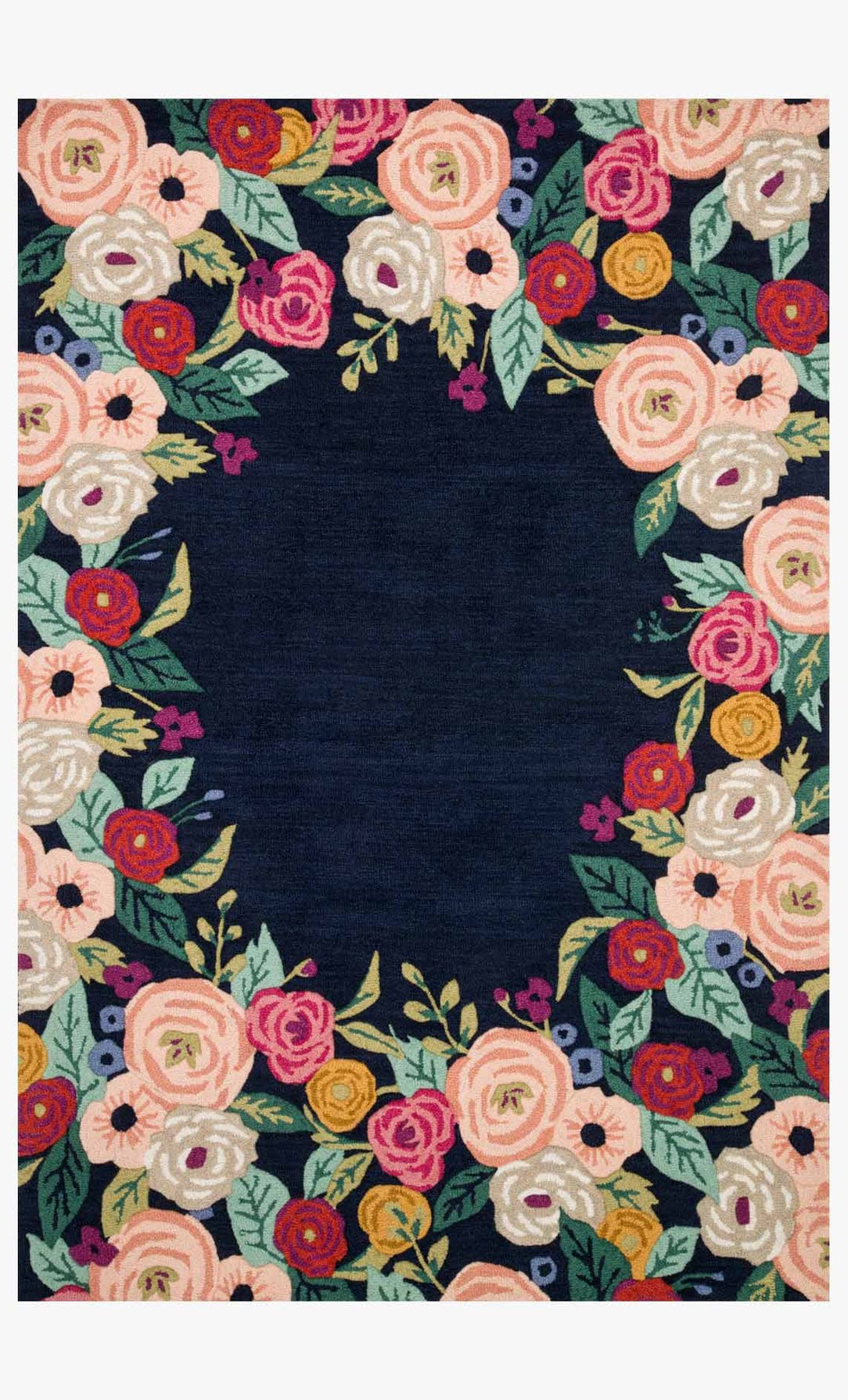 Risha Carpet Thick Hand Tufted Modern Design Wool Carpet for Living Room, Bedroom, Drawing Room and Hall | 2 Inch Pile Height Soft Touch Hand Woven Carpet | Size 3x5 FT (90x150cm) Navy Blue (B09BJTN5LD) Amazon Price History, Amazon Price Tracker