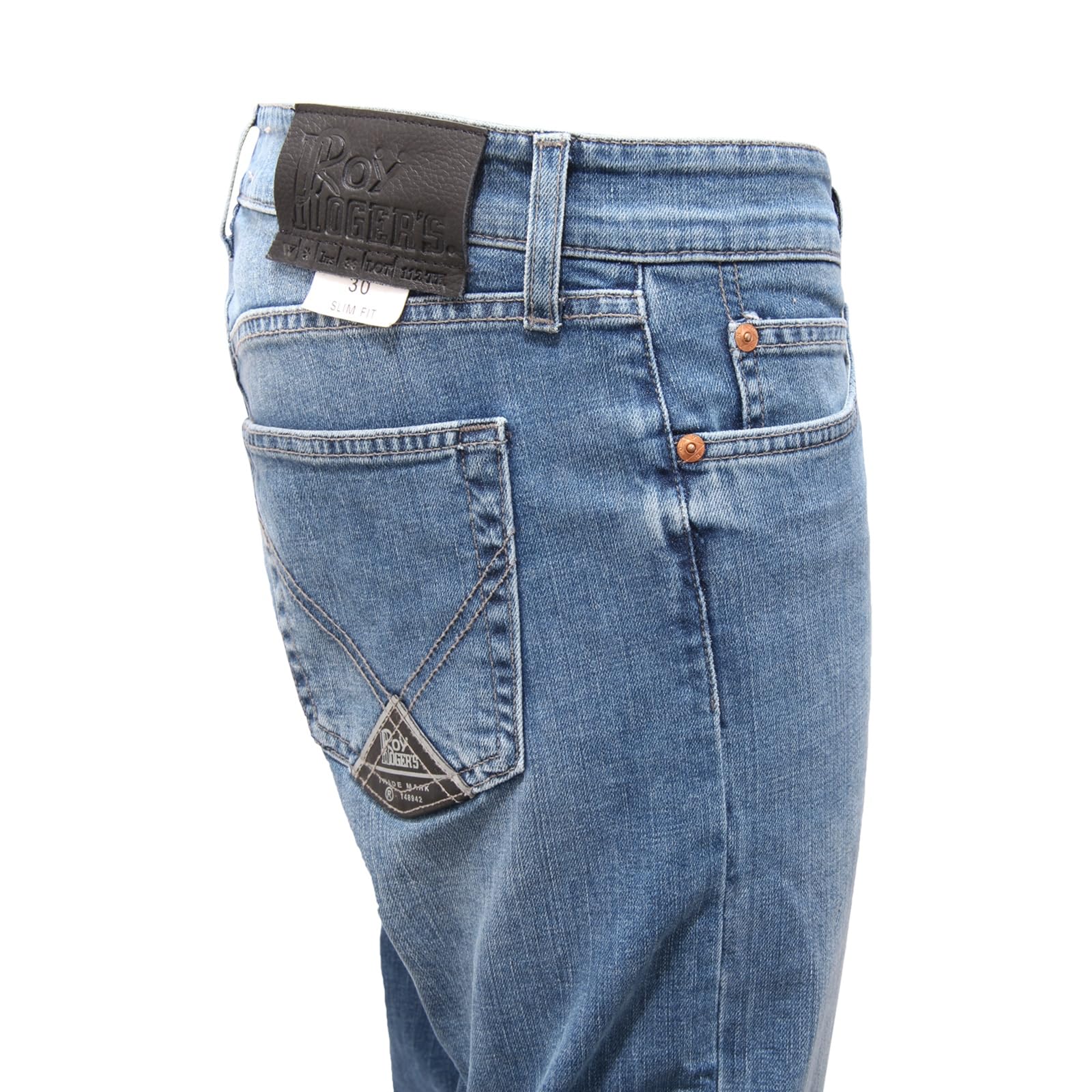 2821AT jeans uomo ROY ROGER'S 517 SMART SLIM man trousers