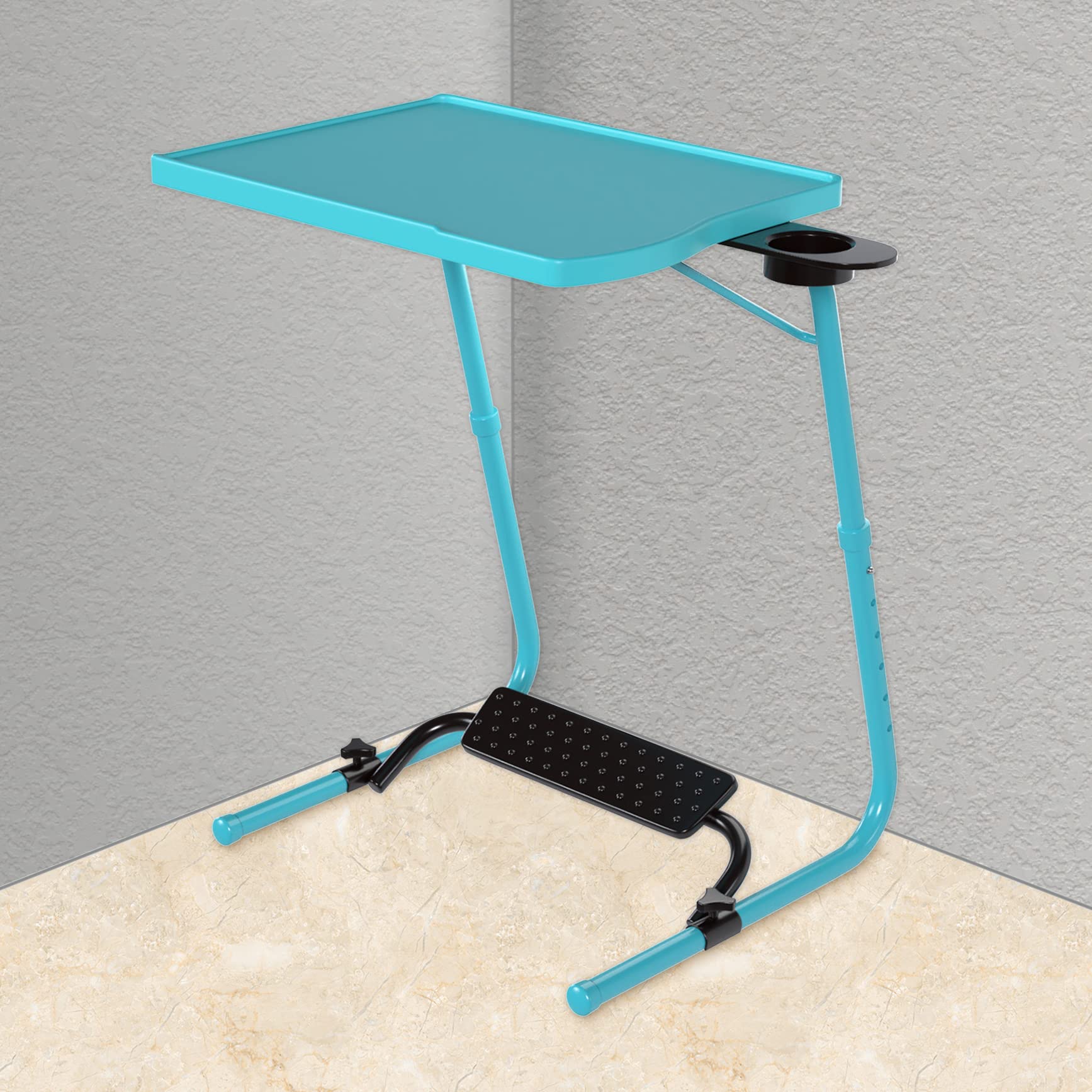 See full amazon price history chart for TABLE MAGIC – Pro with Footrest Extended Work Space Laptop Table Mat Finish Multipurpose Height Adjustable Work Study Tv Tray Table Lap Desk (Pro- Footrest Aqua Blue) TABLE MAGIC – Pro with Footrest Extended Work Space Laptop Table Mat Finish Multipurpose Height Adjustable Work Study Tv Tray Table Lap Desk (Pro- Footrest Aqua Blue) (B09HQTMYJ2) Amazon Price History, Amazon Price Tracker