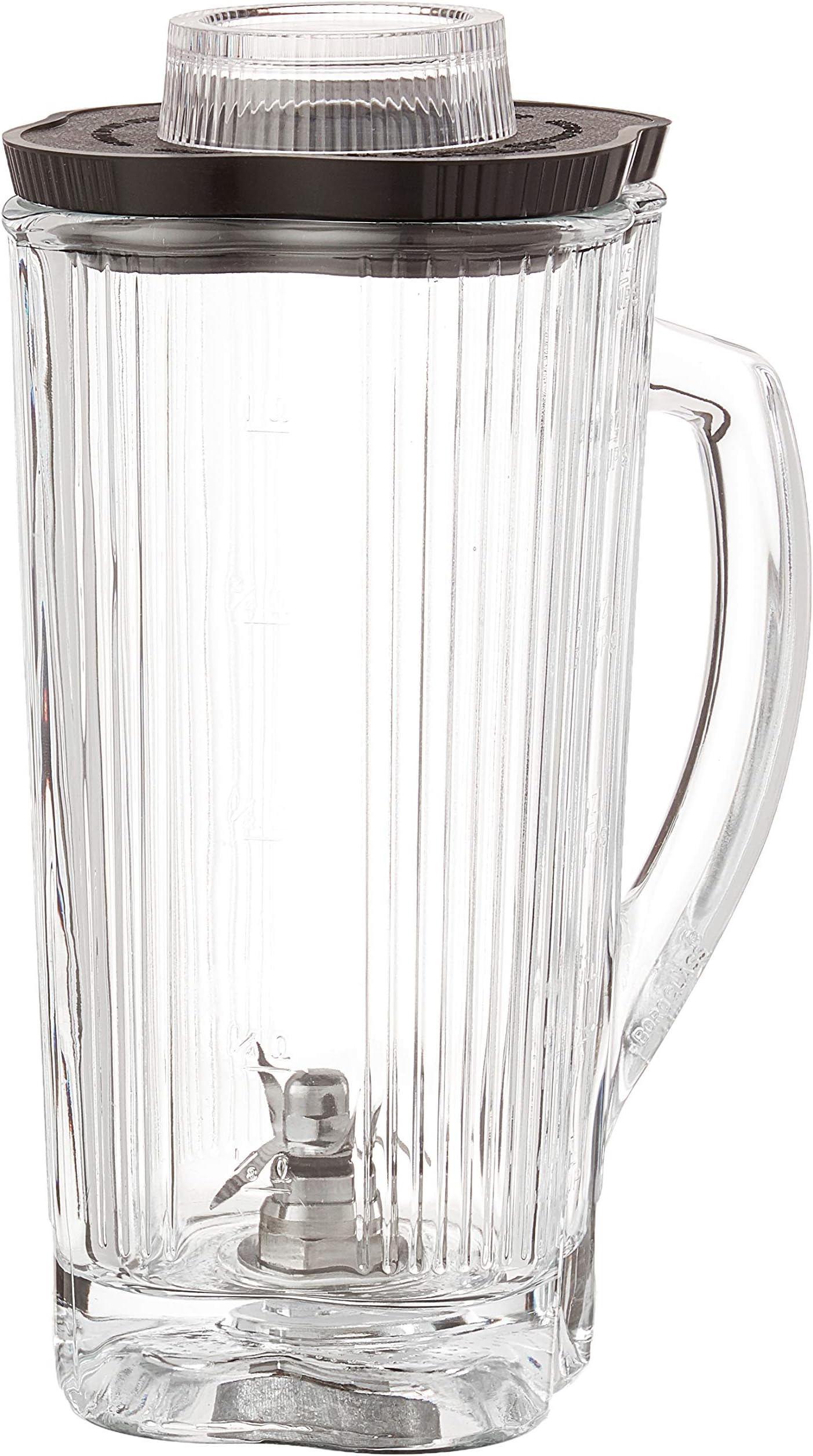 Commercial CAC34 Complete Glass Container with Blade and Lid, 40-Ounce