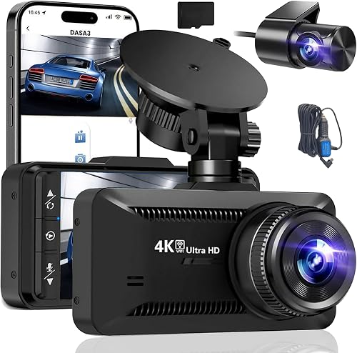 Dashcam 4K Pro Voiture 