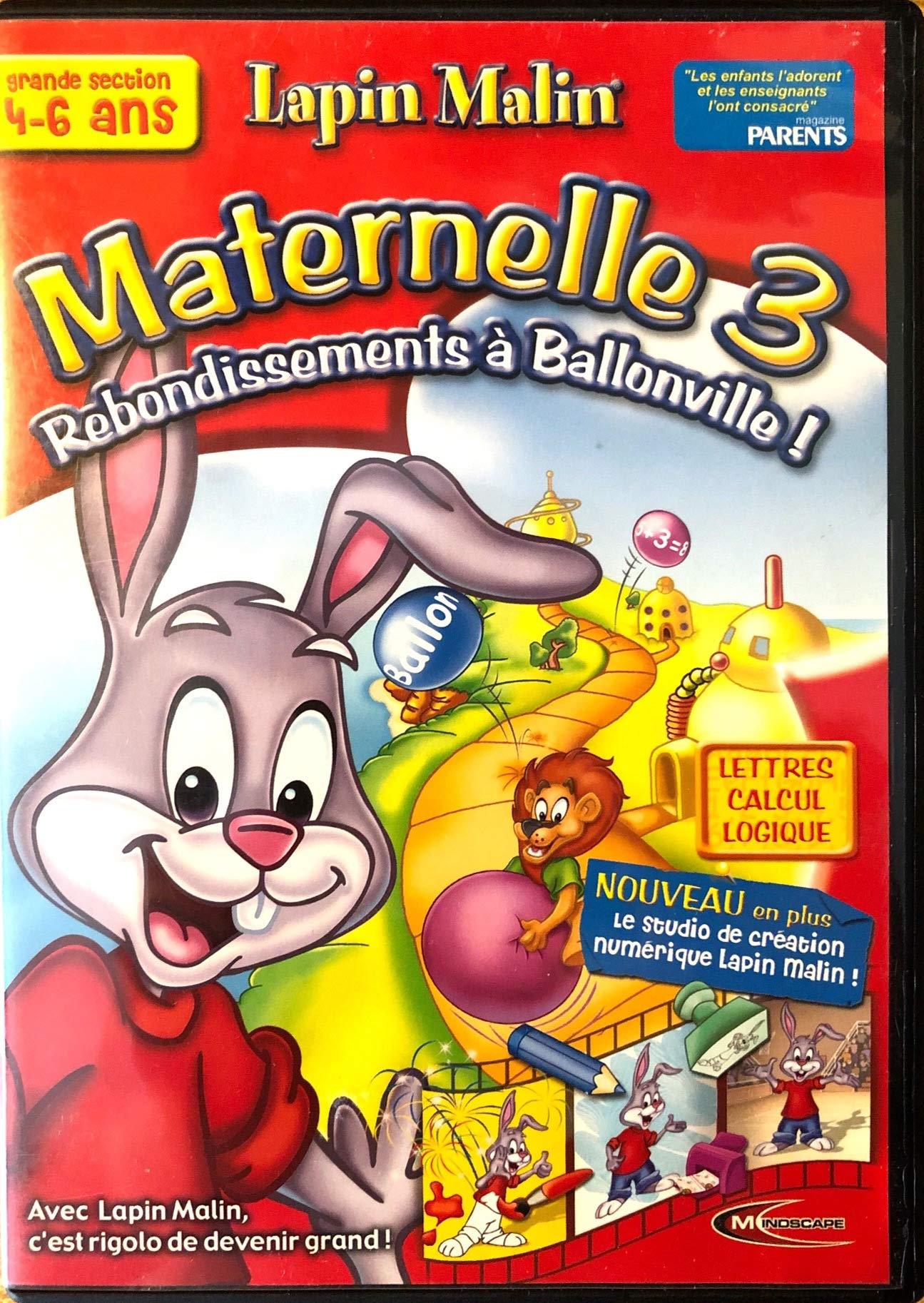 Lapin Malin Maternelle 3 - Rebondissement à ballonville 2007-2008