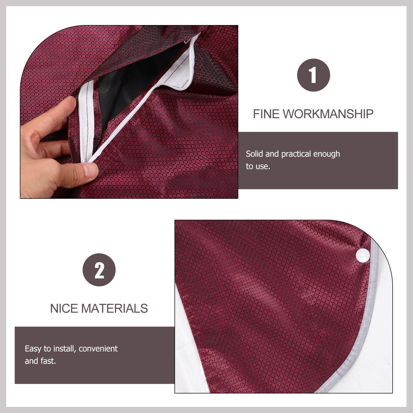 SMASOLO Cubierta Material Oxford y Pvc para Panel de Scooter Eléctrico Resistente Lluvia Funda Protectora para Pantalla y Control , Adecuado para Uso al Aire Libre