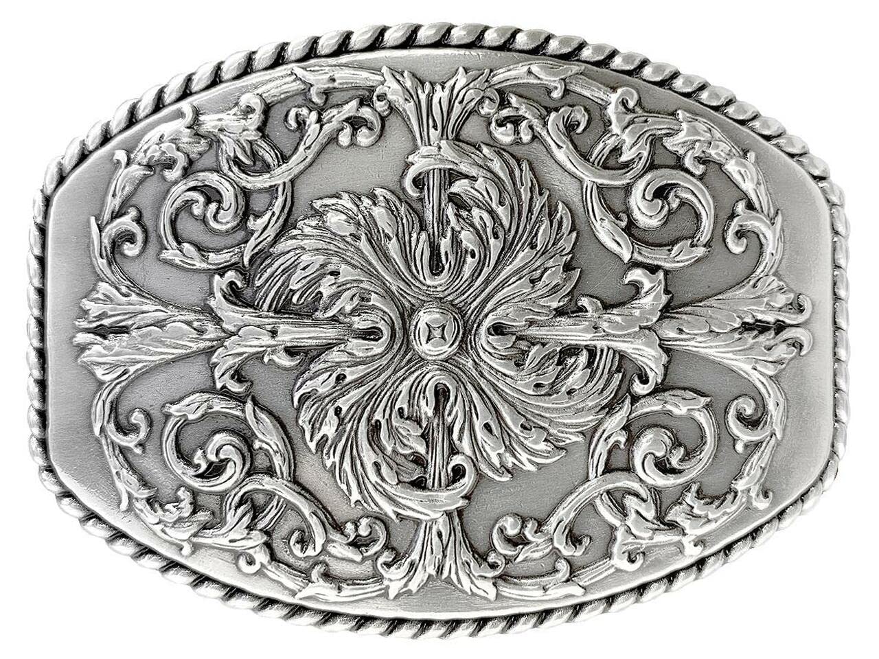 Western Floral Dogs Birds Star Replacement Belt Buckle Fits 1-1/2"(38mm) Belt Strap-Multi-Style Options