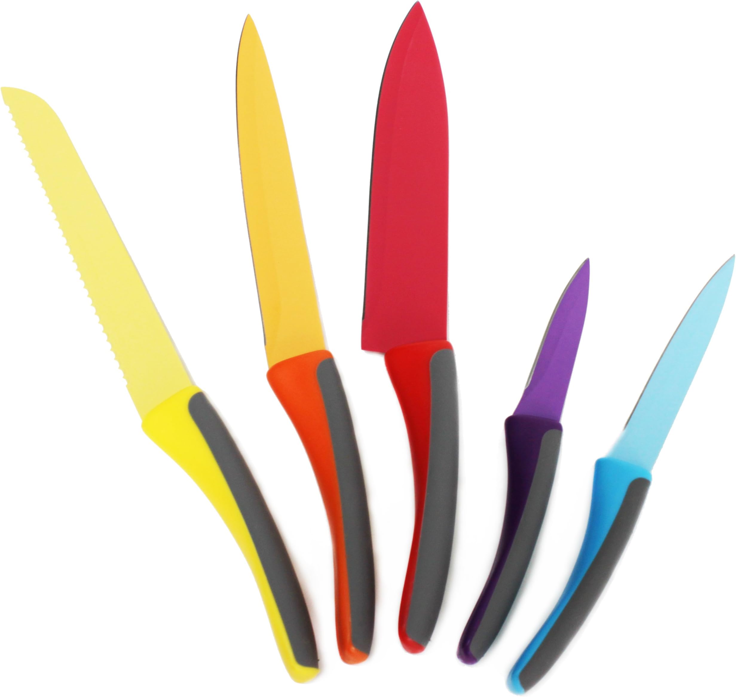 Love Your Kitchen High Carbon Stainless Steel Kitchen 5 Piece Knife Set