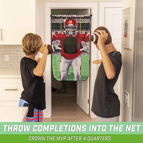 Miniatura 4 de GoSports Football & Baseball Toss Games Available in Football Red Zone Challenge or Baseball Pro Pitch Challenge Choose Between Backyard Toss or