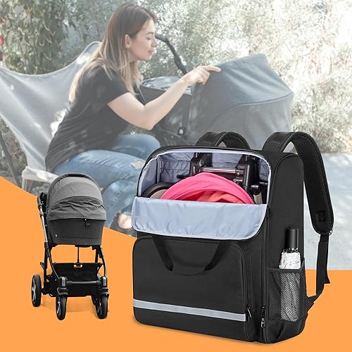 Miniatura 7 de GRAOSO Mochila para cochecito compatible con BABYZEN YOYO2, bolsa de viaje para cochecito de bebé, compatible con YOYO para control de puerta de