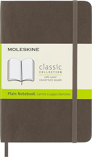Vista 466 de Moleskine - Cuaderno clásico, tapa blanda, tamaño XL (7.5 x 9.5 pulgadas), a rayas/rayado, azul zafiro, 192 páginas Negro