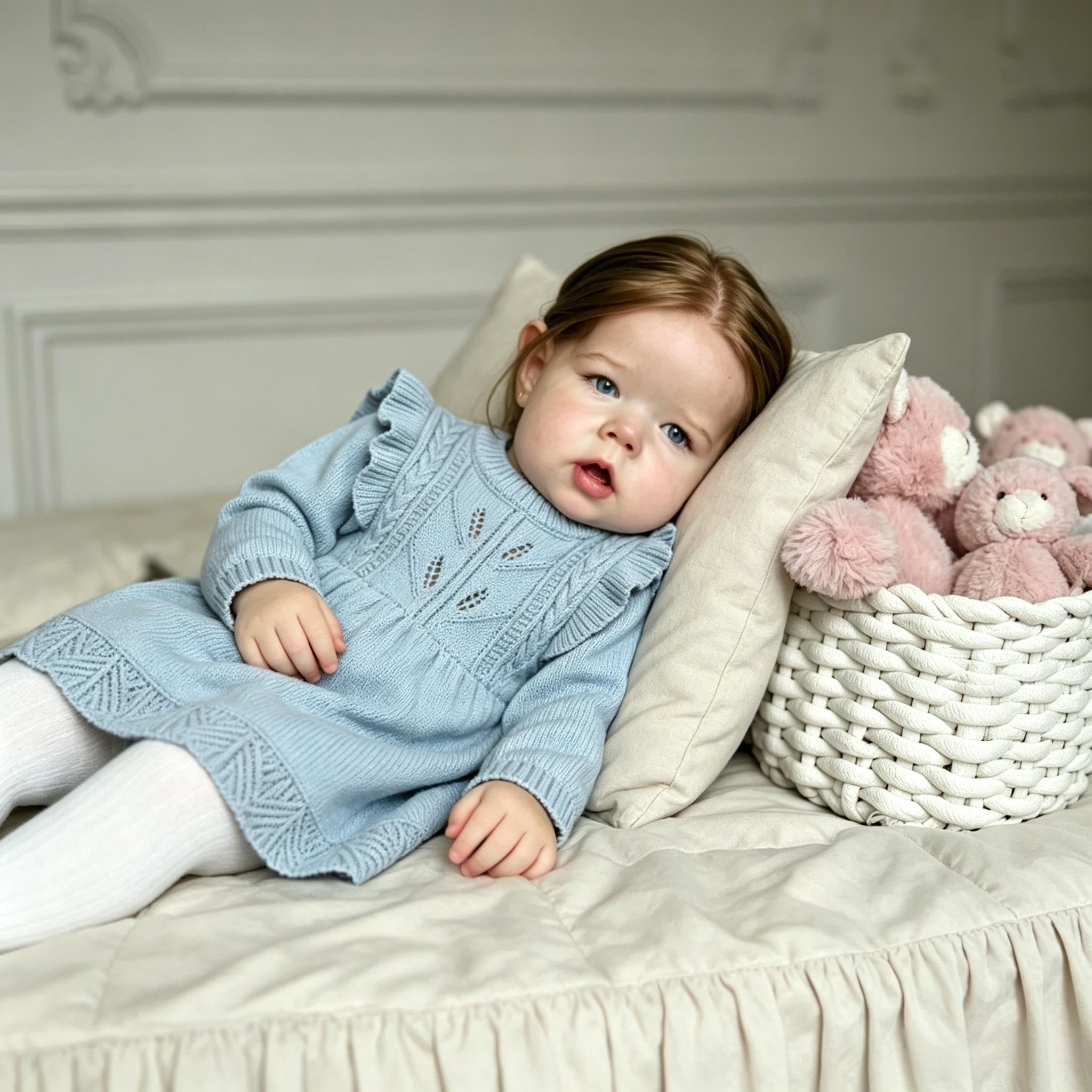 RXDOLL Bambole rinate di grandi dimensioni per bambine da 71 cm, realistiche, con capelli lunghi, realistiche, dall'aspetto realistico, in tessuto vinilico, per ragazze, regali di Natale