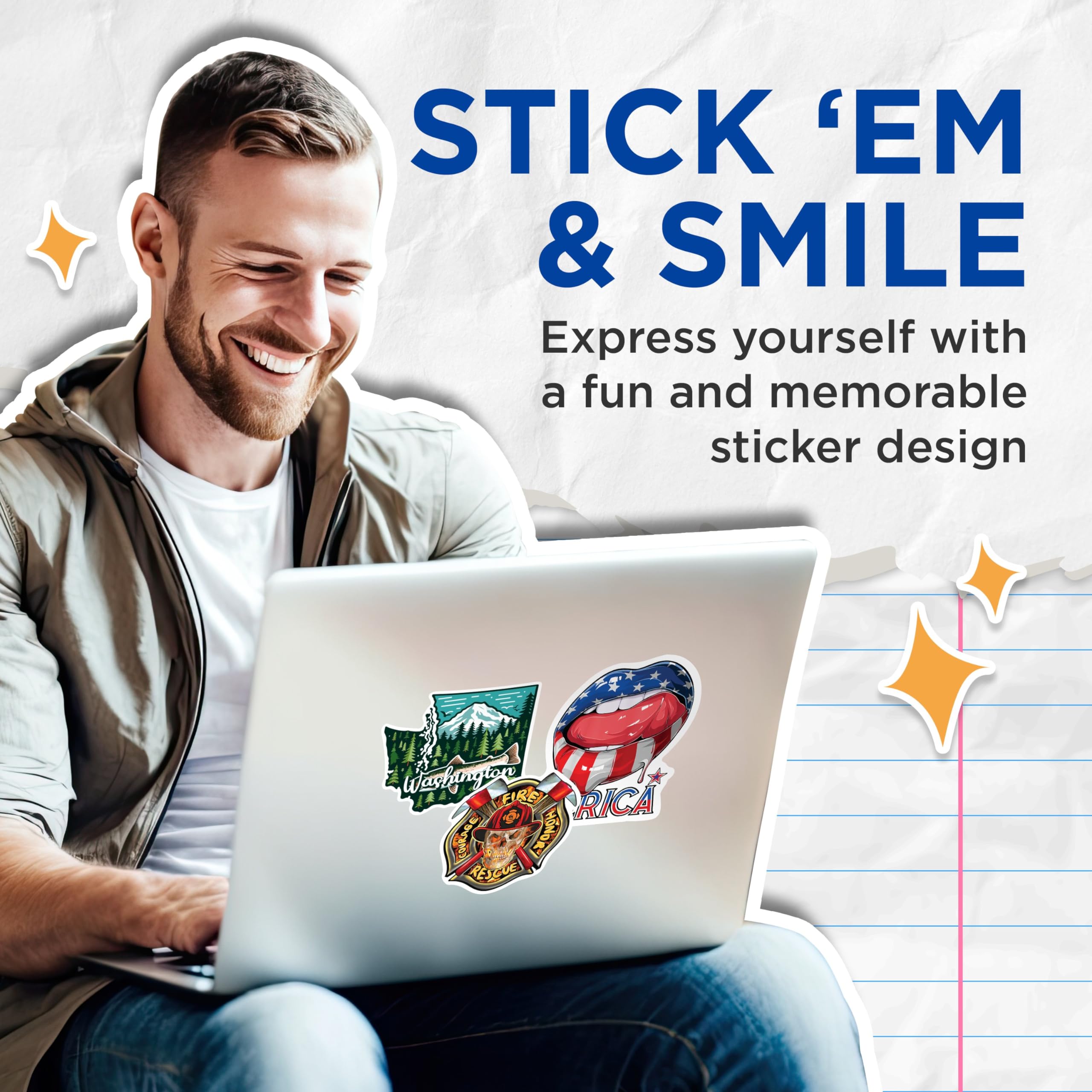 JMM Industries Olympic National Forest Washington Vinyl Decal 2-Pack - 4" Outdoor Stickers For Cars & Windows