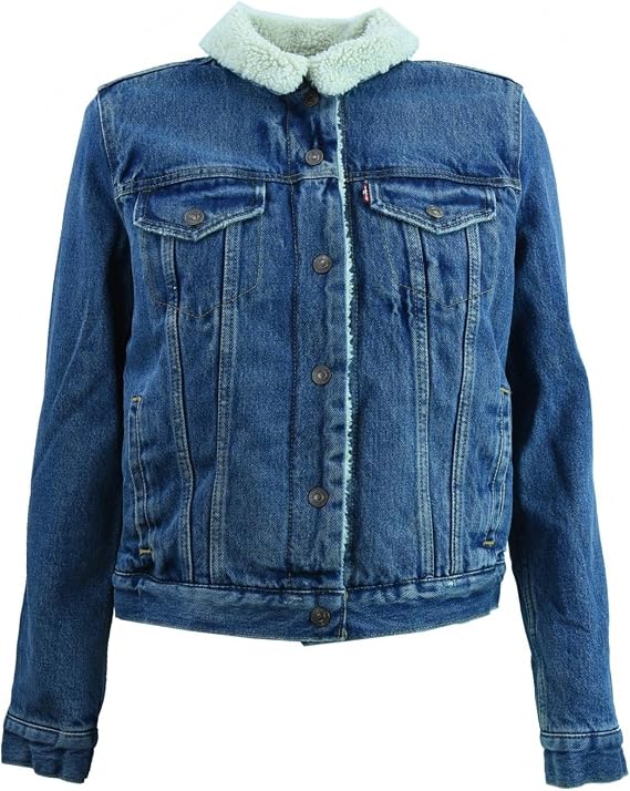 Levi's donna giubbino jeans 36136-0003 BLU JEANS S Blu jeans : Amazon.it:  Abbigliamento