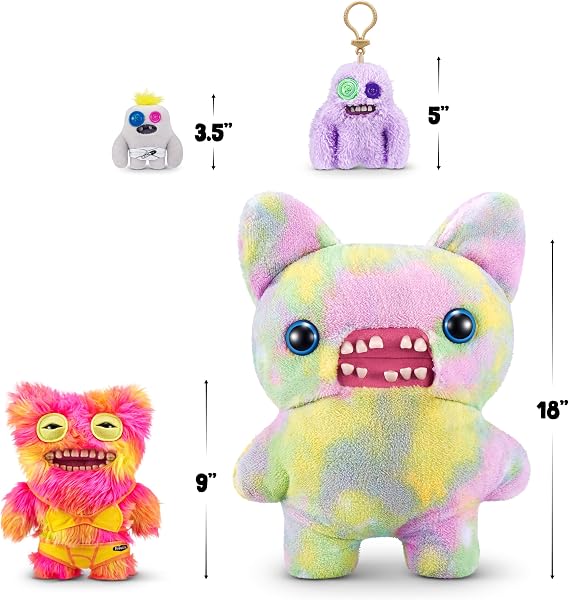 Fuggler Vacay Vibes di ZURU, Funny Ugly Monster, peluche, da collezione, giocattolo (Mr Buttons) - 3