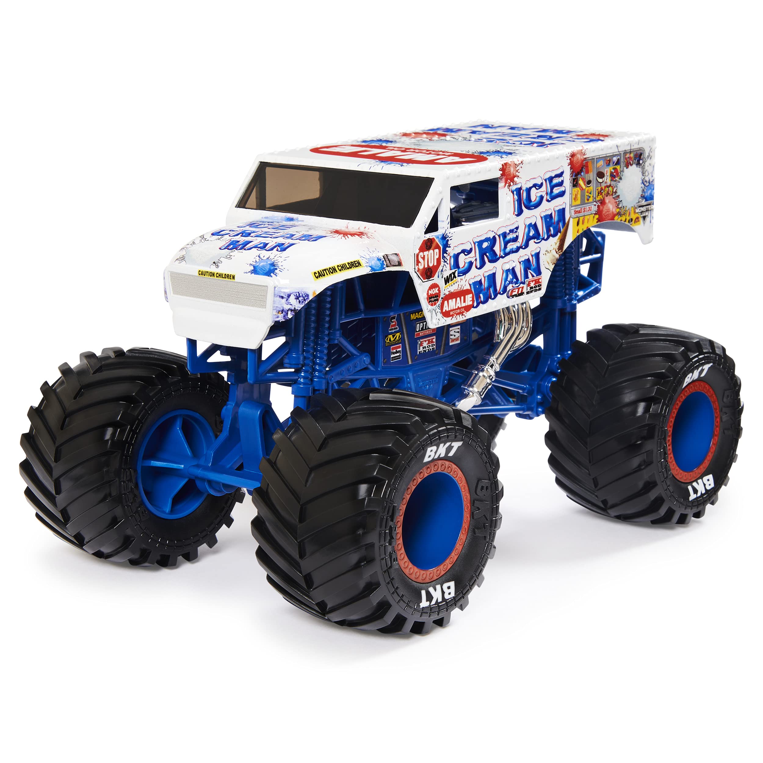 Buy Monster Jam, Official Ice Cream Man Monster Truck, DieCast Vehicle