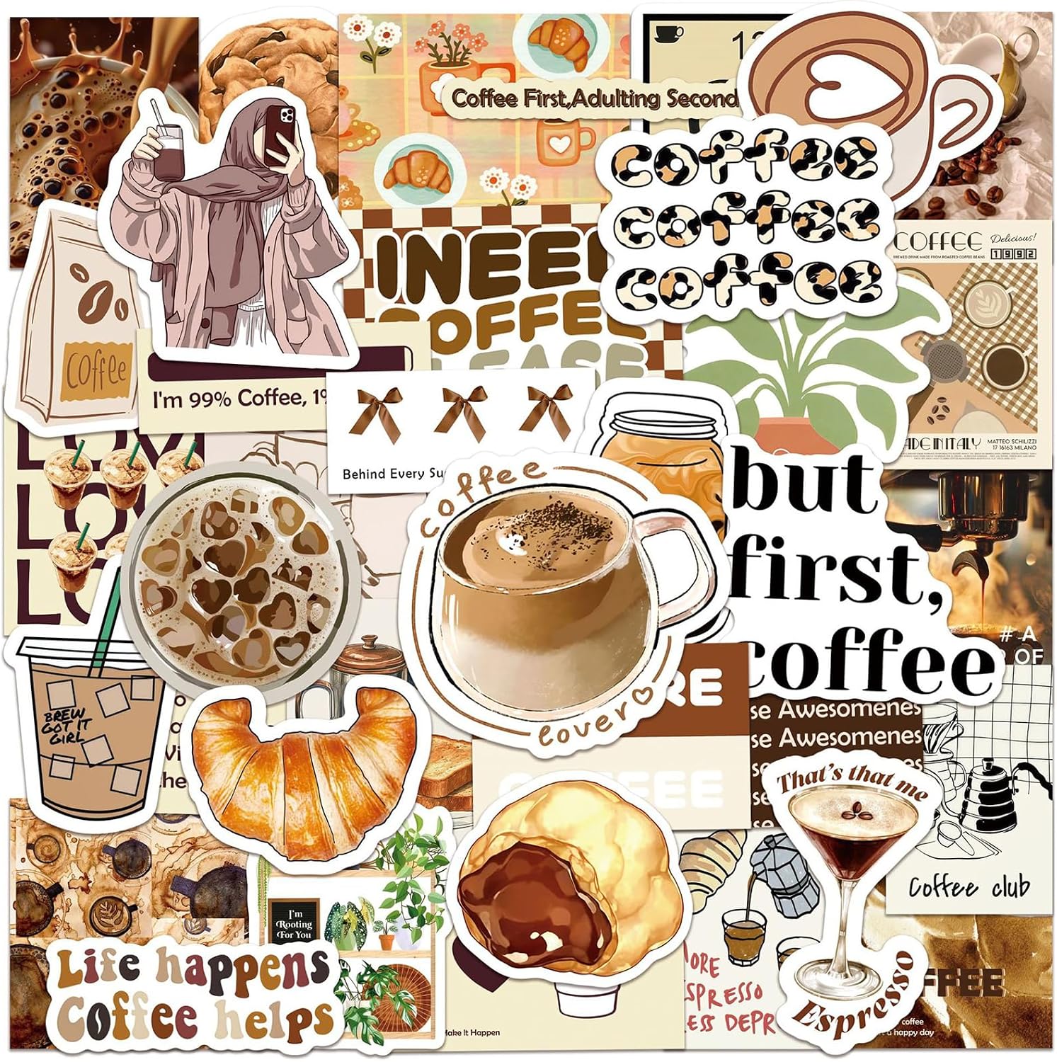 55Pcs Musical Hamilton Stickers image 3