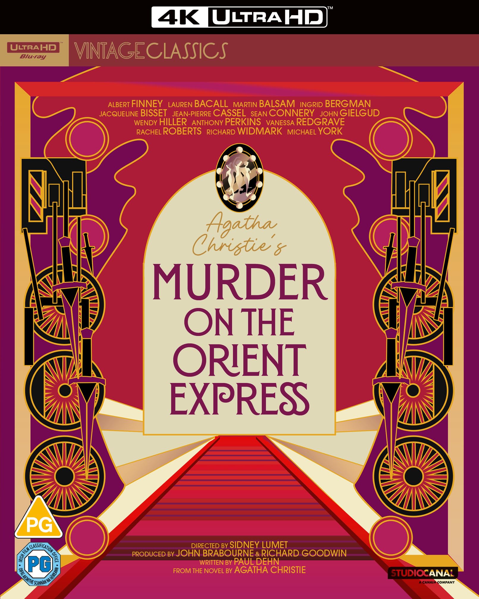 Murder on the Orient Express (Vintage Classics) [Blu-ray] [Region A]