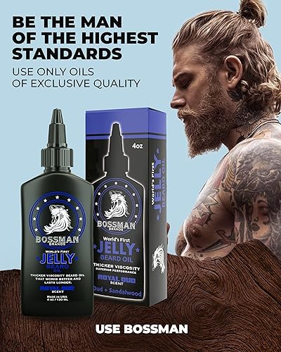Vista 26 de Bossman Jelly - Aceite para barba
