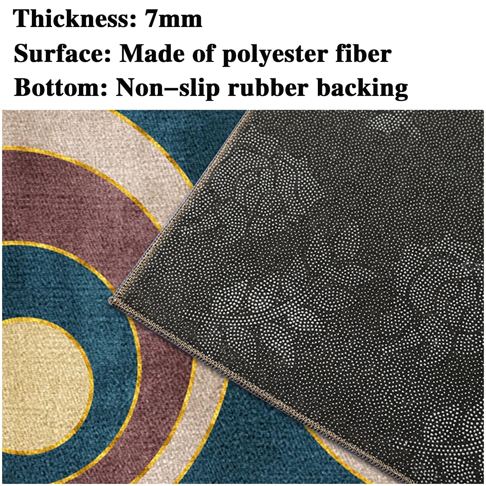 Dywan Długi Korytarz 60 x 300 cm Dywan Chodnik Kuchenny Antypoślizgowy Dywan Chodnik Chodnik Antypoślizgowy Zmywalny Dywan Kuchenny Do Wejścia, Przedpokoju i Sypialni