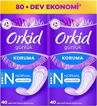 Orkid G nl k Ped Normal Dev Ekonomi Paket 80 Adet Ped
