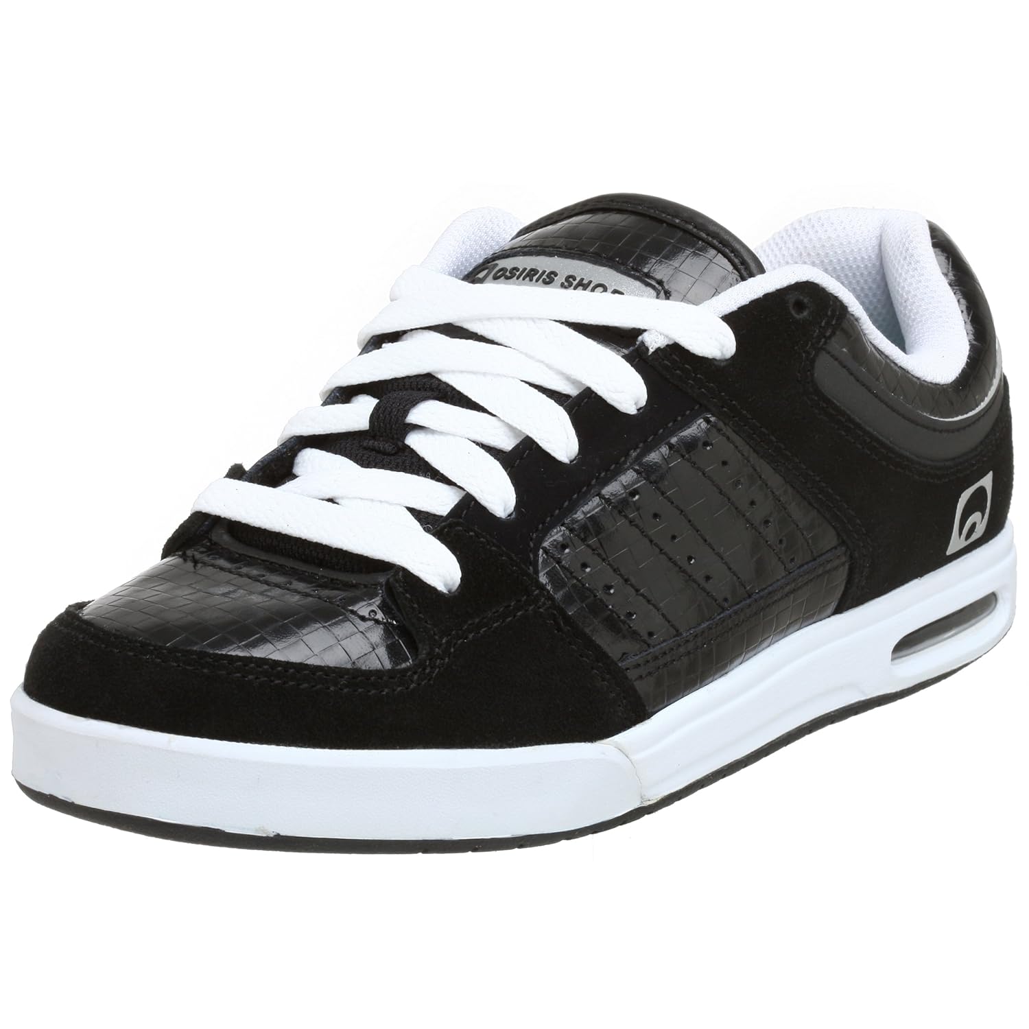 Buy Osiris Men's Rattray Sneaker,Black/White/Woven,8 M at Amazon.in