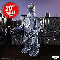 Vista 6 de Super7 Toho Super Shogun Mechagodzilla (metálico) - Figura de acción de Toho Godzilla de 20 pulgadas, coleccionables de películas clásicas