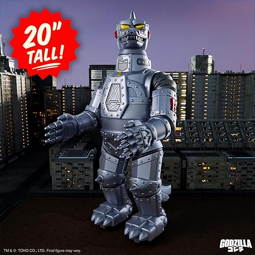 Miniatura 6 de Super7 Toho Super Shogun Mechagodzilla (metálico) - Figura de acción de Toho Godzilla de 20 pulgadas, coleccionables de películas clásicas y