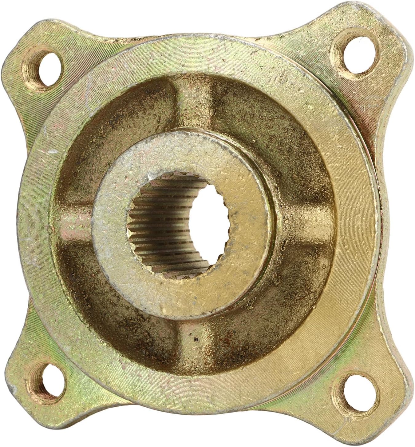 24T Spline Rear Axle Wheel Hubs 4 Stud 25mm for 200 Kart Quad Compatible with Standard Rear Axle Systems