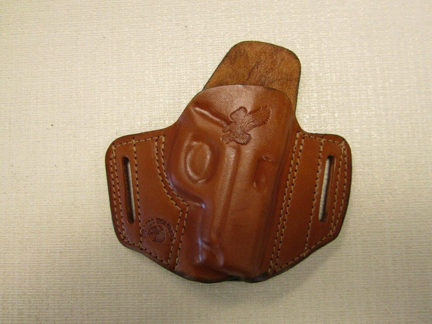 for Springfield Armory 911 380 Cal. Formed Brown Leather Pancake Holster