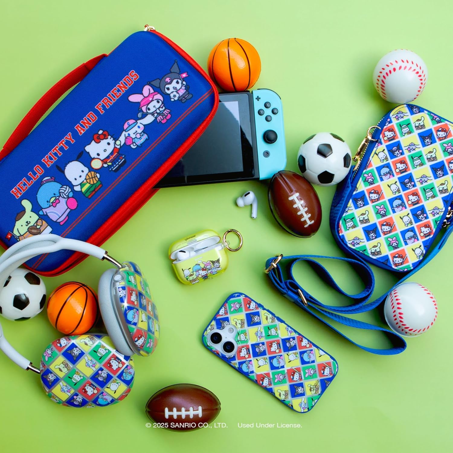 Sonix x Sanrio Protective Case Cover for AirPods Max Headphones - Stylish TPU Hard Shell Ear Cup Covers | Hello Kitty & Friends Sports - Image 7