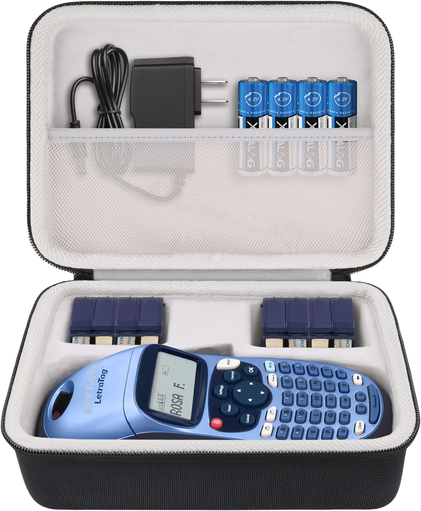 Case for DYMO LetraTag LT-100H/LT-100H Plus/XR Handheld Label Maker,Fits DYMO Letratag Tape Plastic Label Tape,Case Only