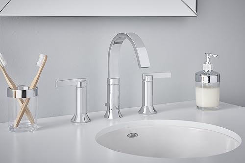 Miniatura 3 de American Standard 630000.020 Orbit - Lavabo redondo de baño de cerámica para montaje inferior, 15.5 pulgadas de largo x 15.5 pulgadas de ancho x 6