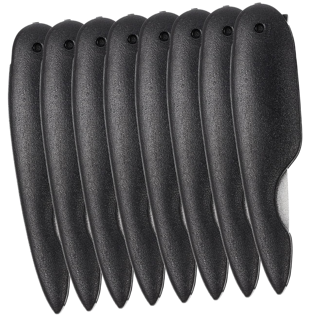 WOONEKY 40 Pz lima per unghie pieghevole lima per unghie tascabile piccole lime per unghie tagliaunghie unghia piccola lime per unghie alla rinfusa lime per tagliare le unghie AbS Black