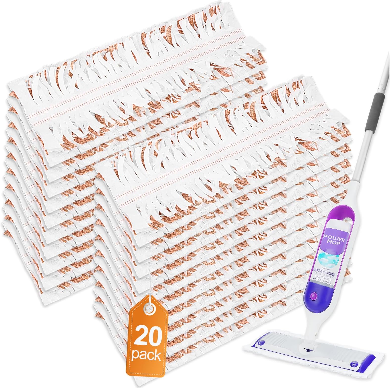 Aazon.co: 20 Count Opping Pad For Wet Jet Op Disposable Wetjet Pads Refills Replaceent For