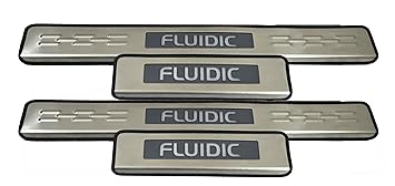 AutoPop LED Footstep Sill Plate for Hyundai Verna Fluidic (Set of 4)