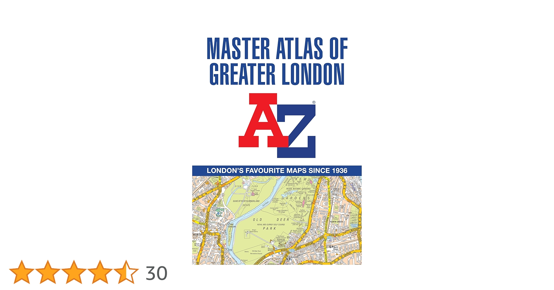 地図・旅行ガイド MASTER ATLAS OF GREATER LONDON A -Z Master Atlas of Greater London: Amazon.co.uk: A-Z Maps