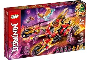 71773 Ninjago The All-Terrain Golden Dragon of Kai: Zane's Golden Jet