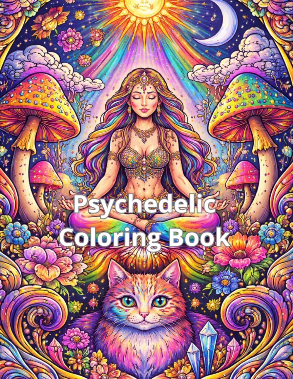 Psychedelic Coloring Book