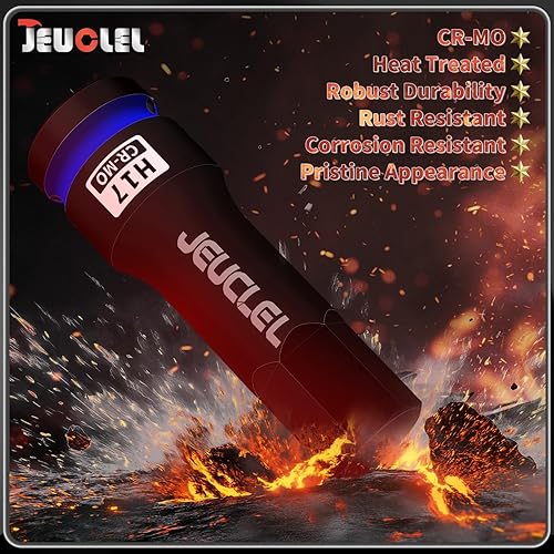 Miniatura 7 de Enchufe de punta de impacto hexagonal de 0.669 in, H17 12 pulgadas, adaptador de destornillador hexagonal de acero Cr-Mo para llaves de trinquete