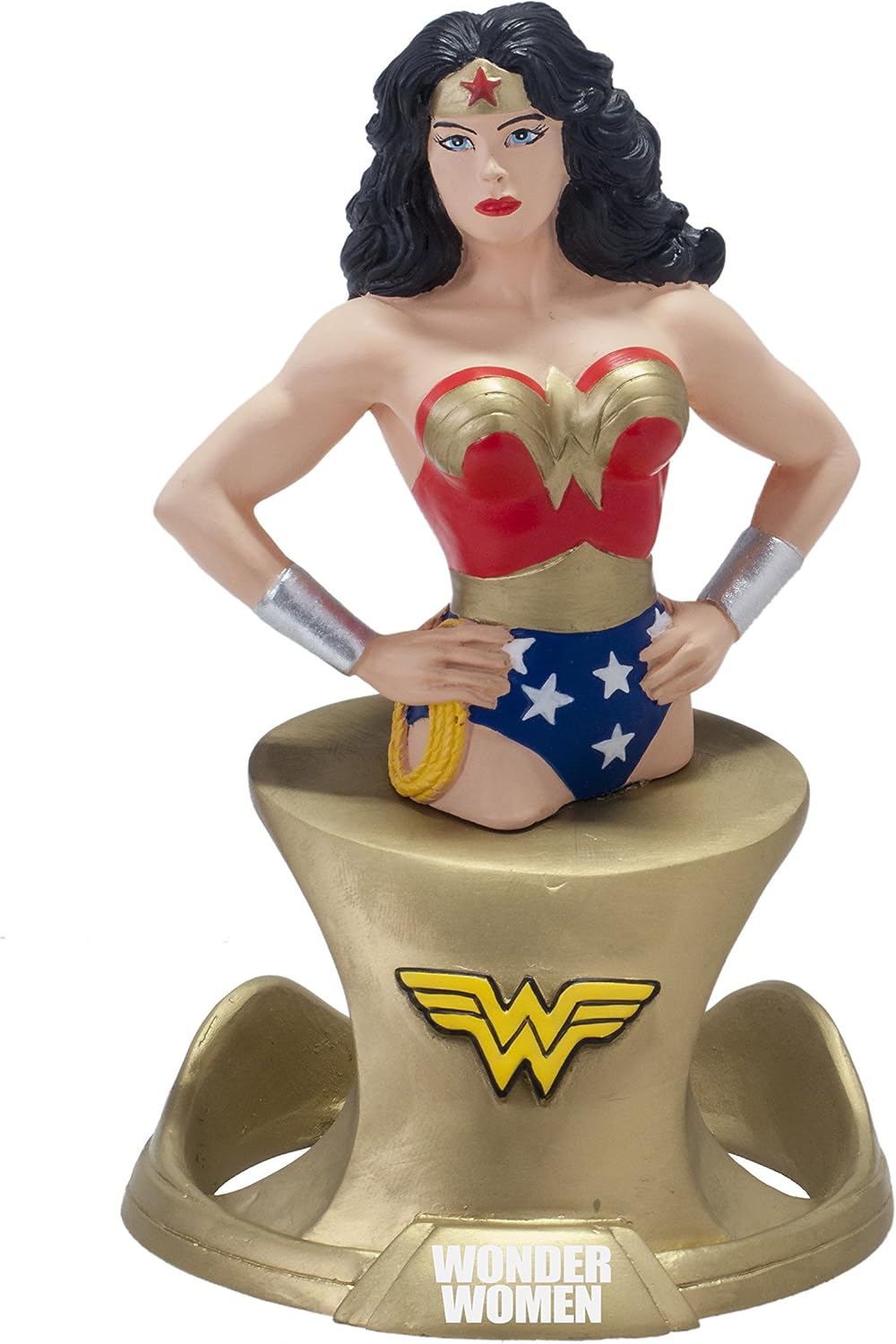 DC Wonder Woman Resin Paperweight Multi-colored, 4"
