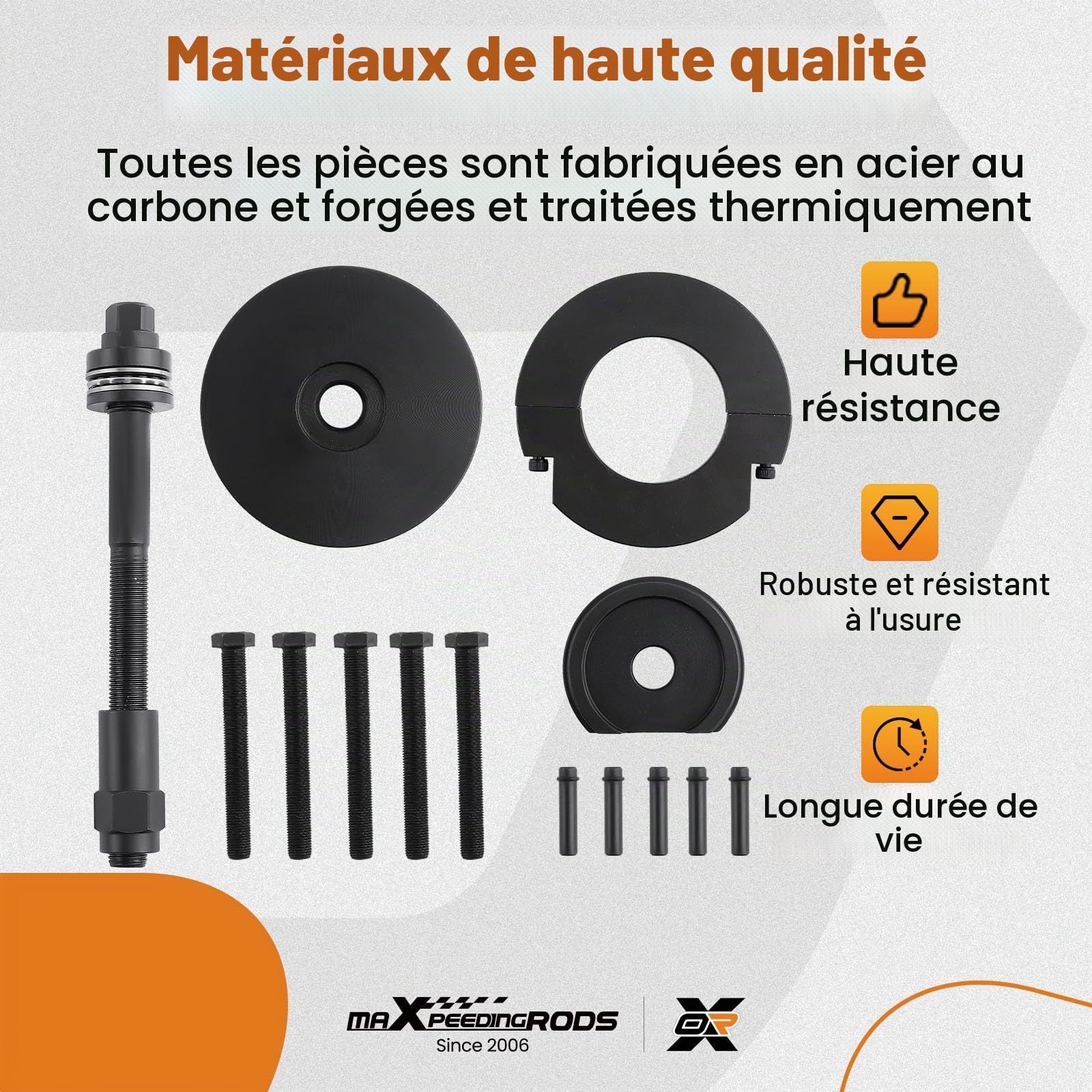 maXpeedingrods Outil de roulement de roue Transporter pour Citroën, pour Opel, pour Peugeot, pour Toyota 9819074780 SU001A6528 FAG: 713 6506 80, SKF: VKBA 7120 J-0562