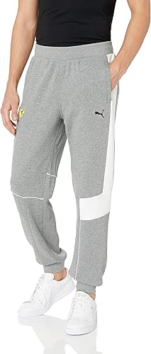 Miniatura 4 de PUMA Pantalones deportivos Ferrari Open para hombre Negro Puma,Gris medio jaspeado,https:/ www.Yaxa/dp/undefined