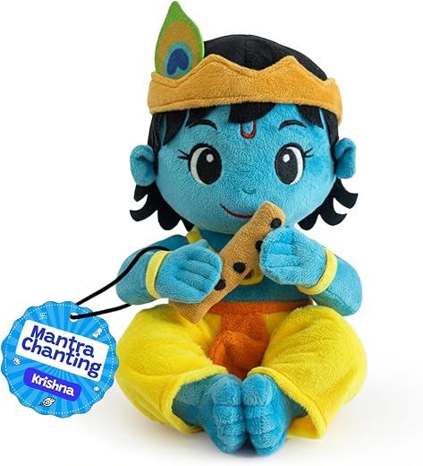 Wonderbuddy Mantra Chanting Baby Krishna Plush Toy